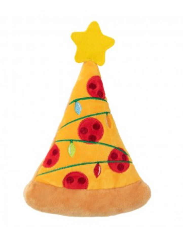 FuzzYard Xmas Dog Toy - Pizzamas Tree