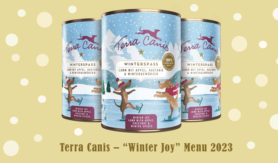 Terra Canis Winter Joy Cordero con Manzana Castaña y especias