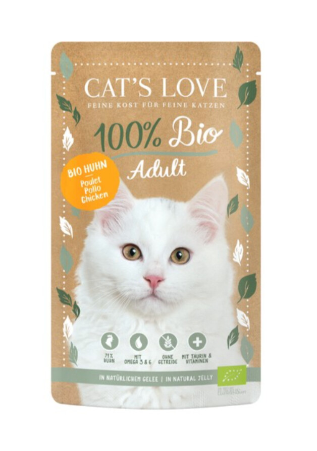 Cat´s Love Adult Bio Pollo 100gr