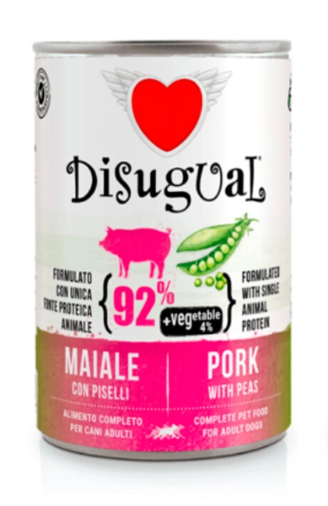 Disugual - Cerdo y Guisantes 400gr