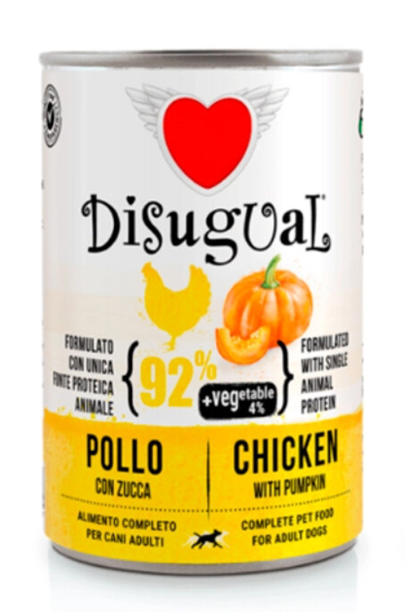 Disugual Pollo y Calabaza 400gr