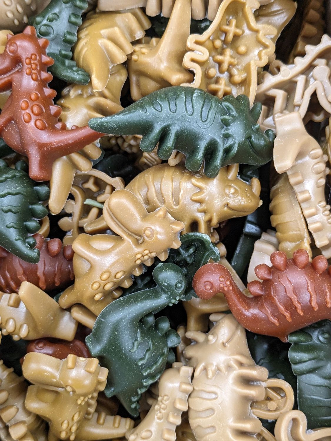 Dino vegano 3 unidades