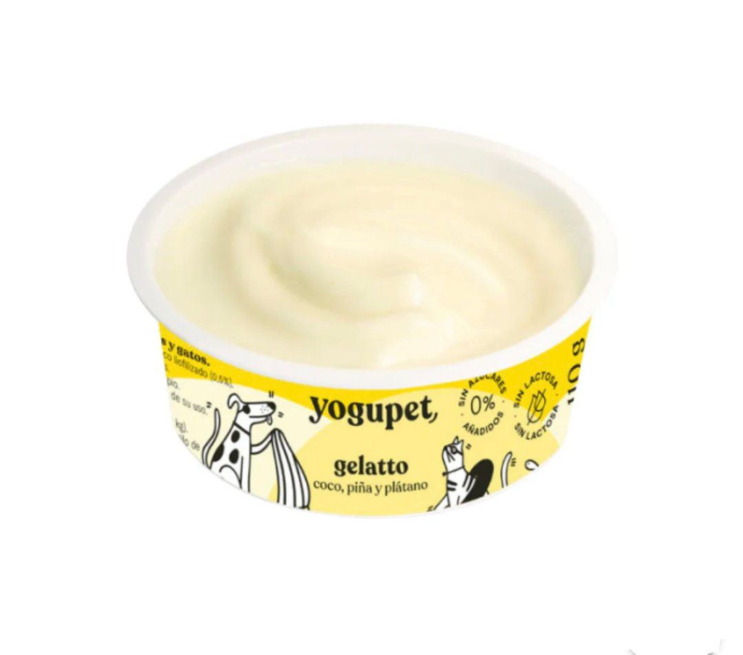 Yogupet Helado Tropical Piña Coco y Plátano