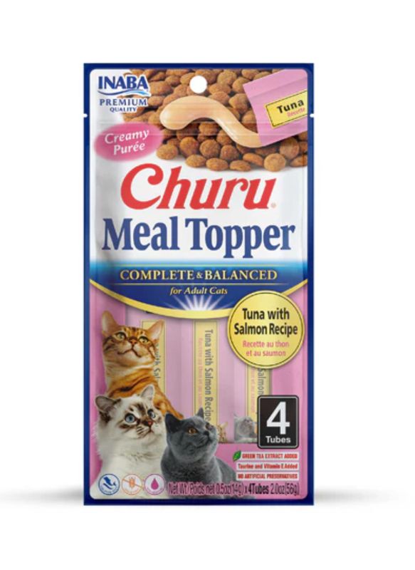 Churu Meal Topper Atún con Salmón