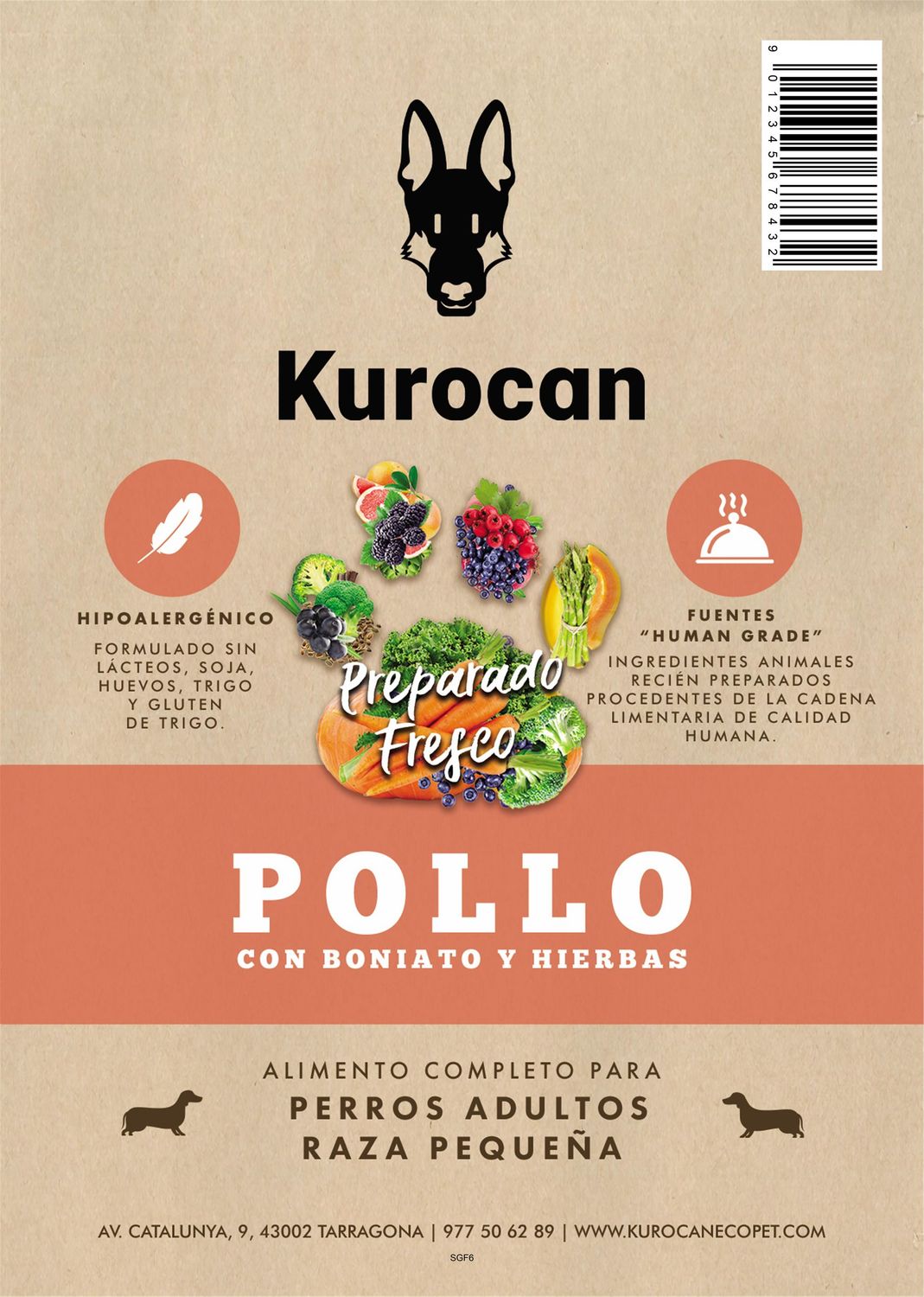 Kurocan Pollo Mini 6kg