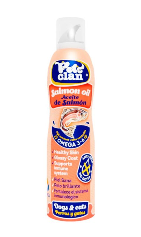 Pet's Clan Aceite de Salmón Spray 200ml