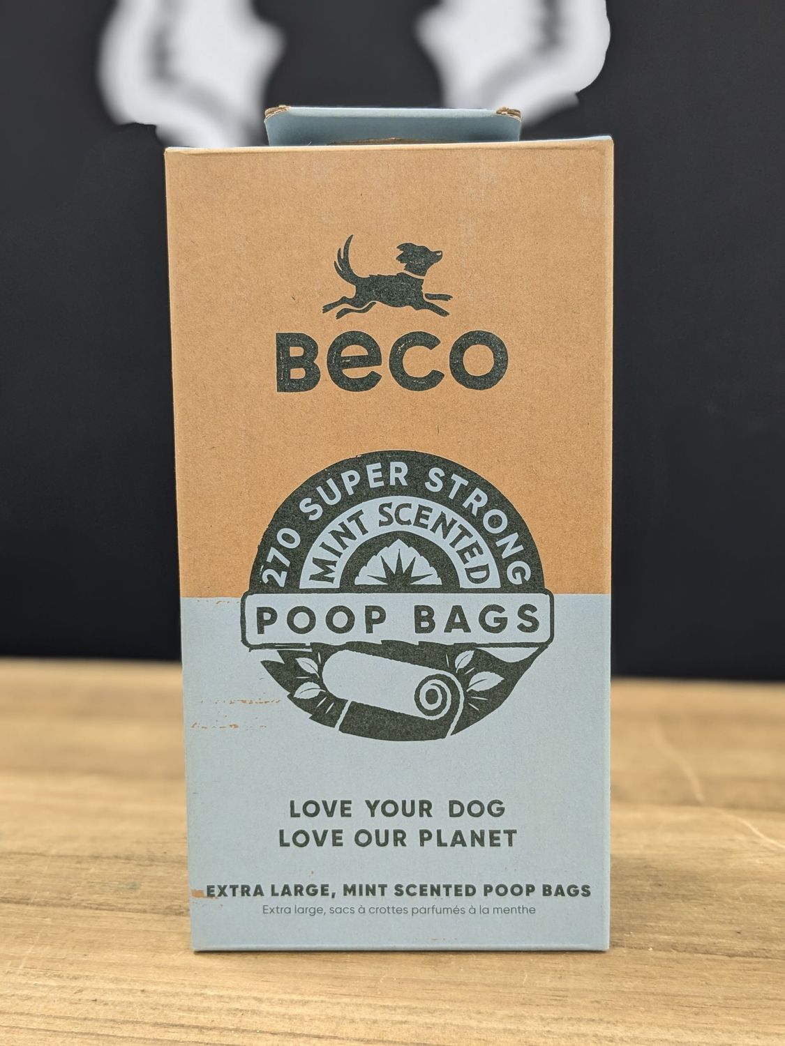 Beco Bolsas Ecológicas 18 rollos - 270 bolsas Aroma Menta