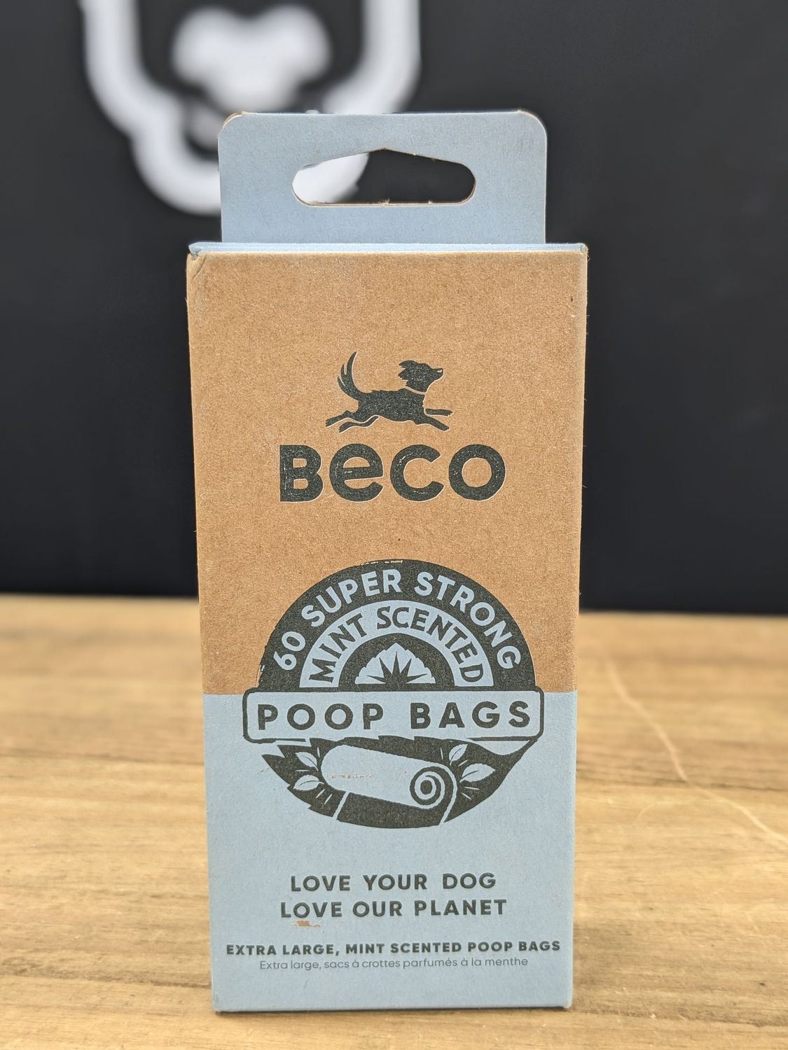 Beco Bolsas Ecológicas 4 rollos - 60 bolsas Aroma Menta