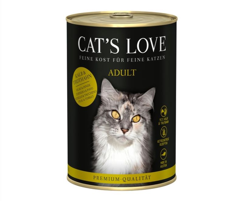 Cat'S Love Adulto Ternera y Pavo 400gr