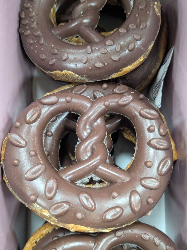 Pretzel de Pollo y Arándanos
