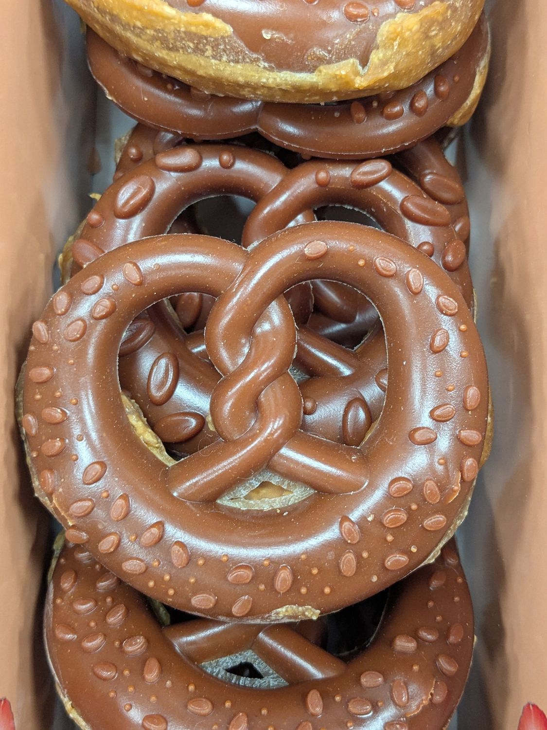Pretzel de Pollo y Fresa