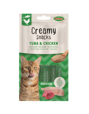 Creamy Snacks Atún y Pollo - Digestion 4x60gr