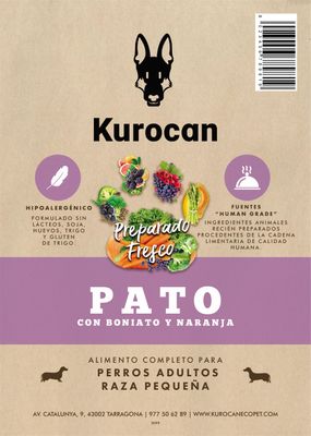 Kurocan Adulto Mini Pato 2kg