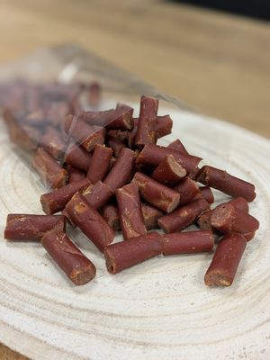 Bites de Pato y Manzana