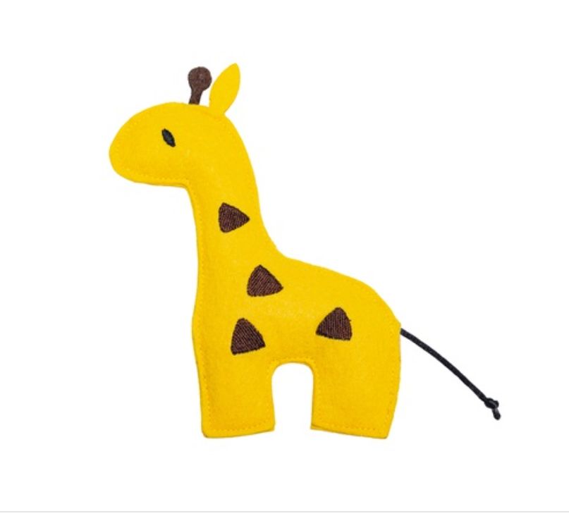 Beeztees Jungle - Girafa de fieltro