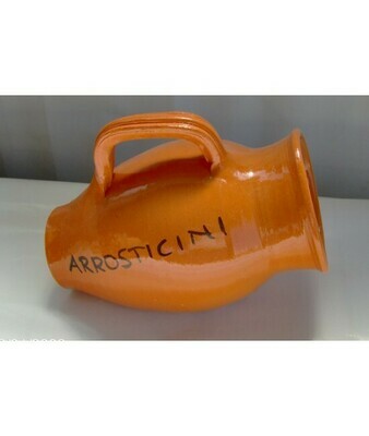 Porta arrosticini: contenitore in coccio