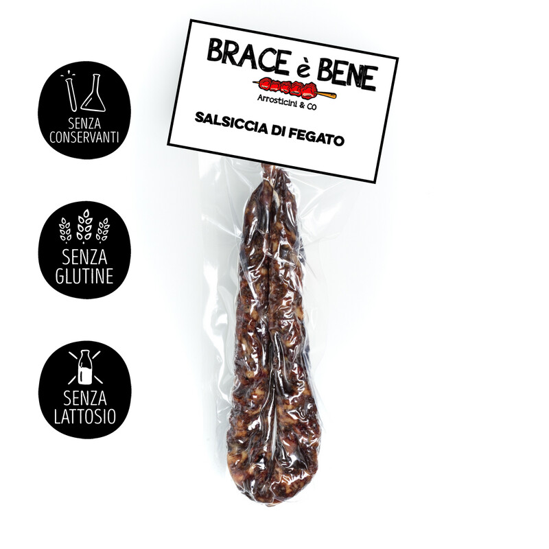 Salsiccia di fegato abruzzese - salumi senza conservanti