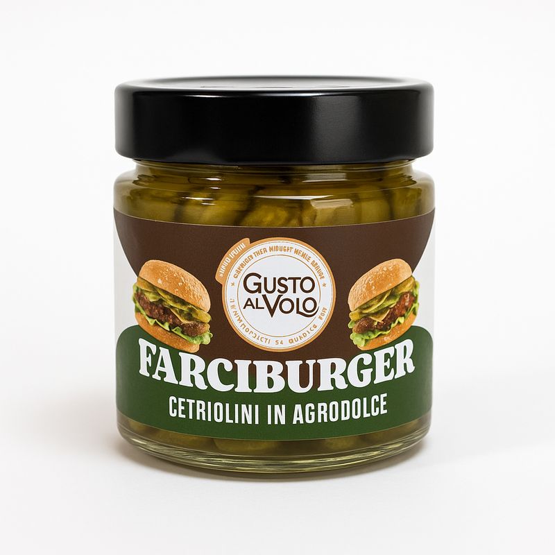 Cetriolini Italiani in Agrodolce