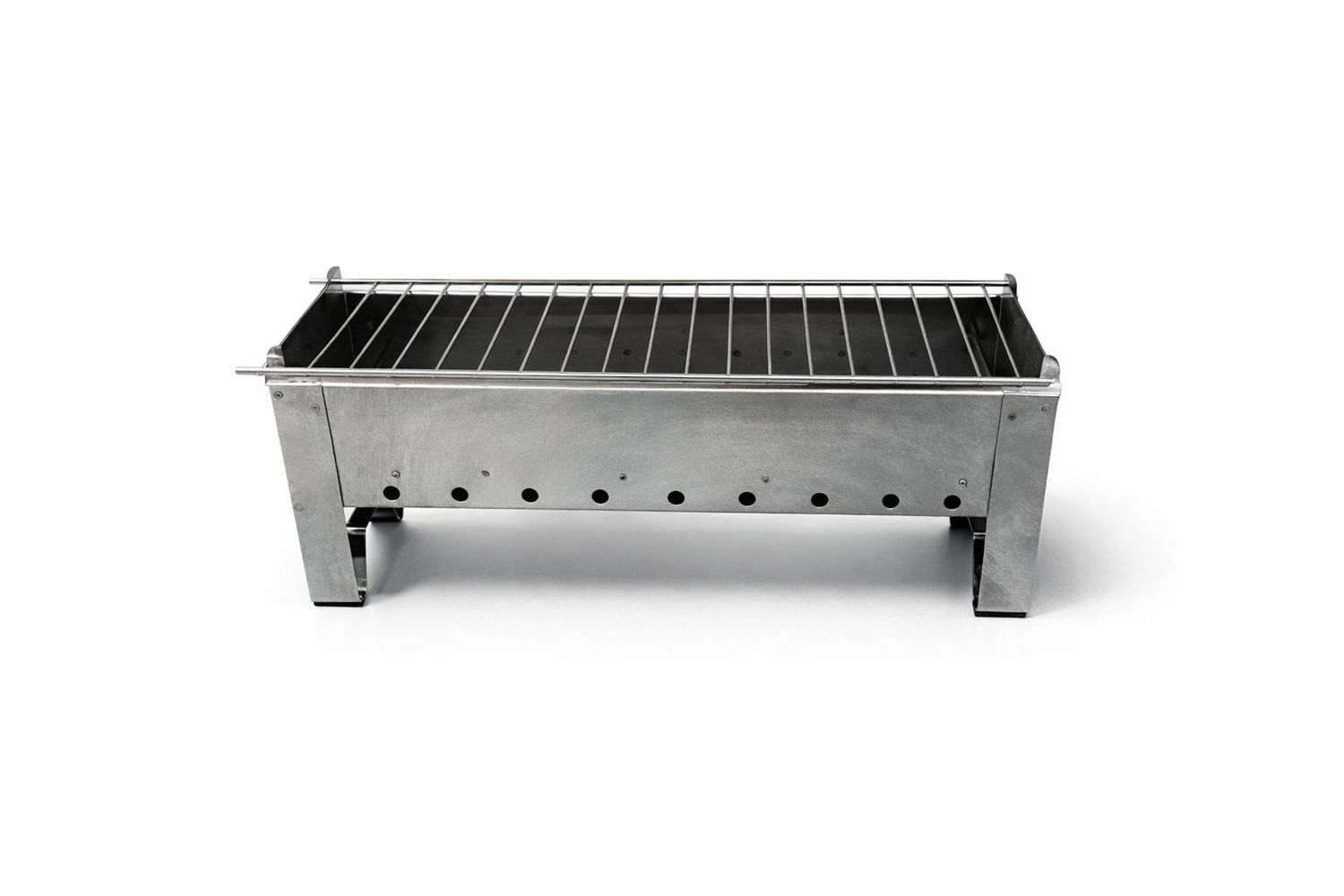 Griglia cuoci arrosticini inox a carbone