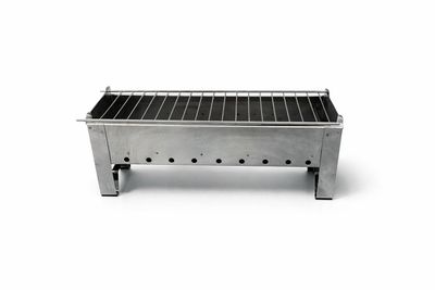 Griglia cuoci arrosticini inox a carbone