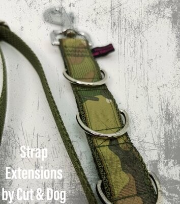 Set Strap Extensions 5 D- Ringe Camouflage