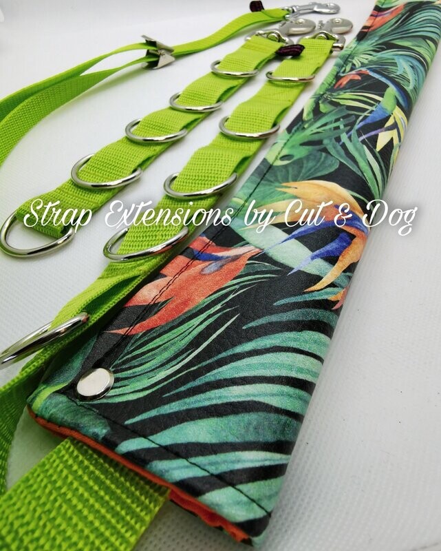 Bauchgurt (normal), Tropical, wahlweise mit D- Ringen oder stufenlos (NUR Bauchgurt)