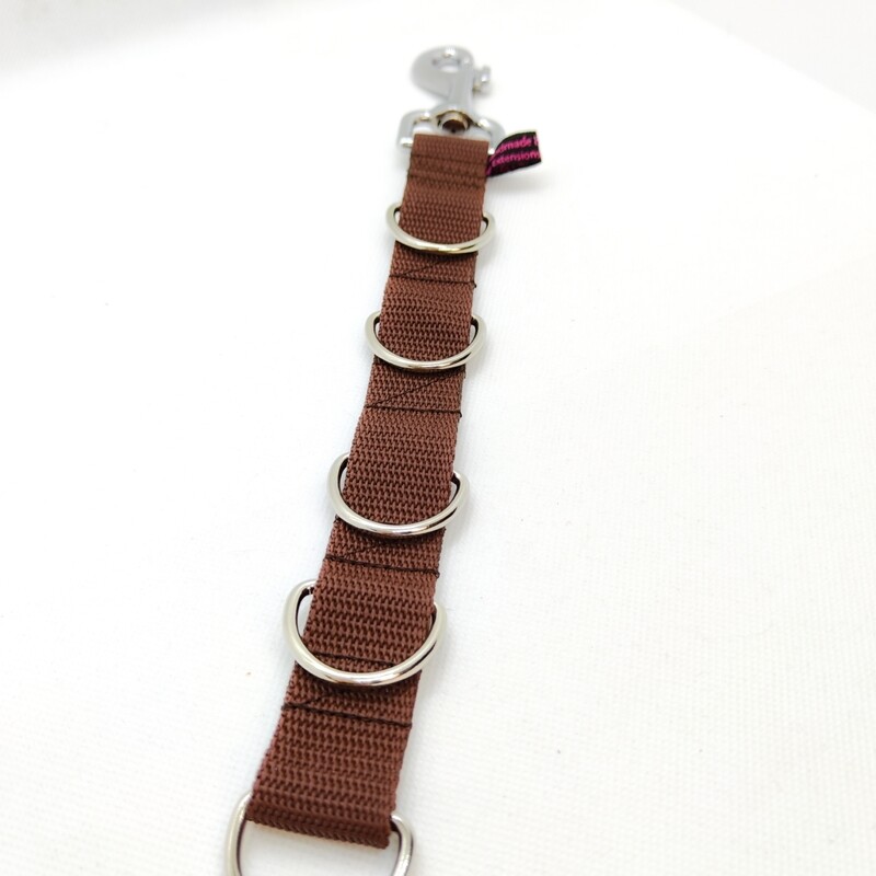 Galgenverlängerung Strap Extension 5 D-Ringe Braun Galgenverlängerung Strap Extension 5 D-Ringe Braun