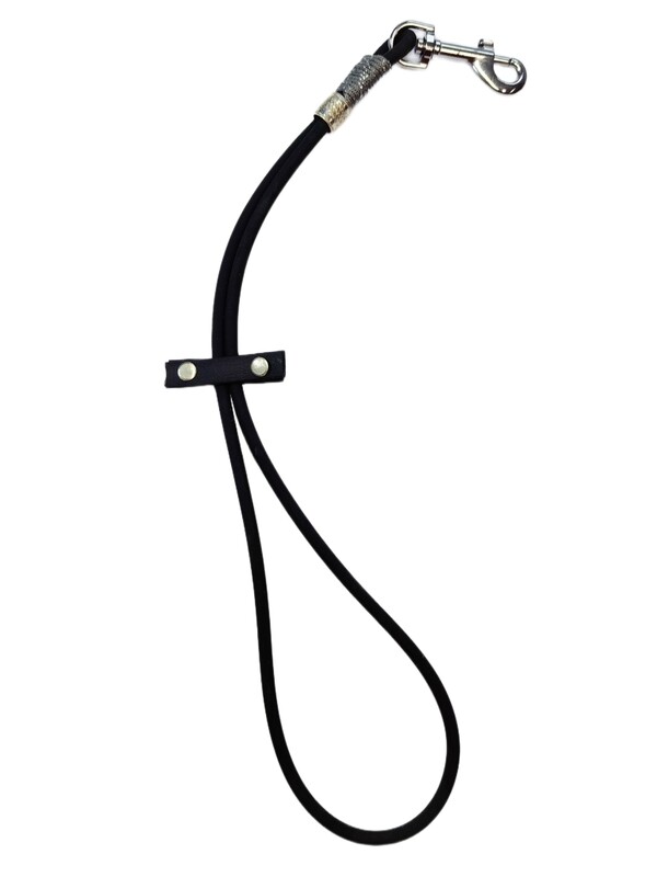 Halsschlaufe Biothane rund 50cm schwarz Halsschlaufe Biothane rund 50cm schwarz