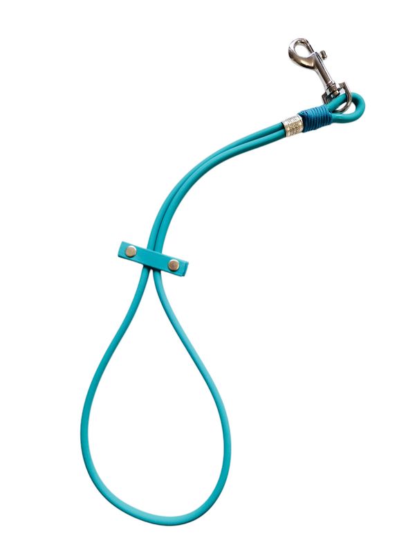 Halsschlaufe Biothane rund 50cm petrol Halsschlaufe Biothane rund 50cm petrol