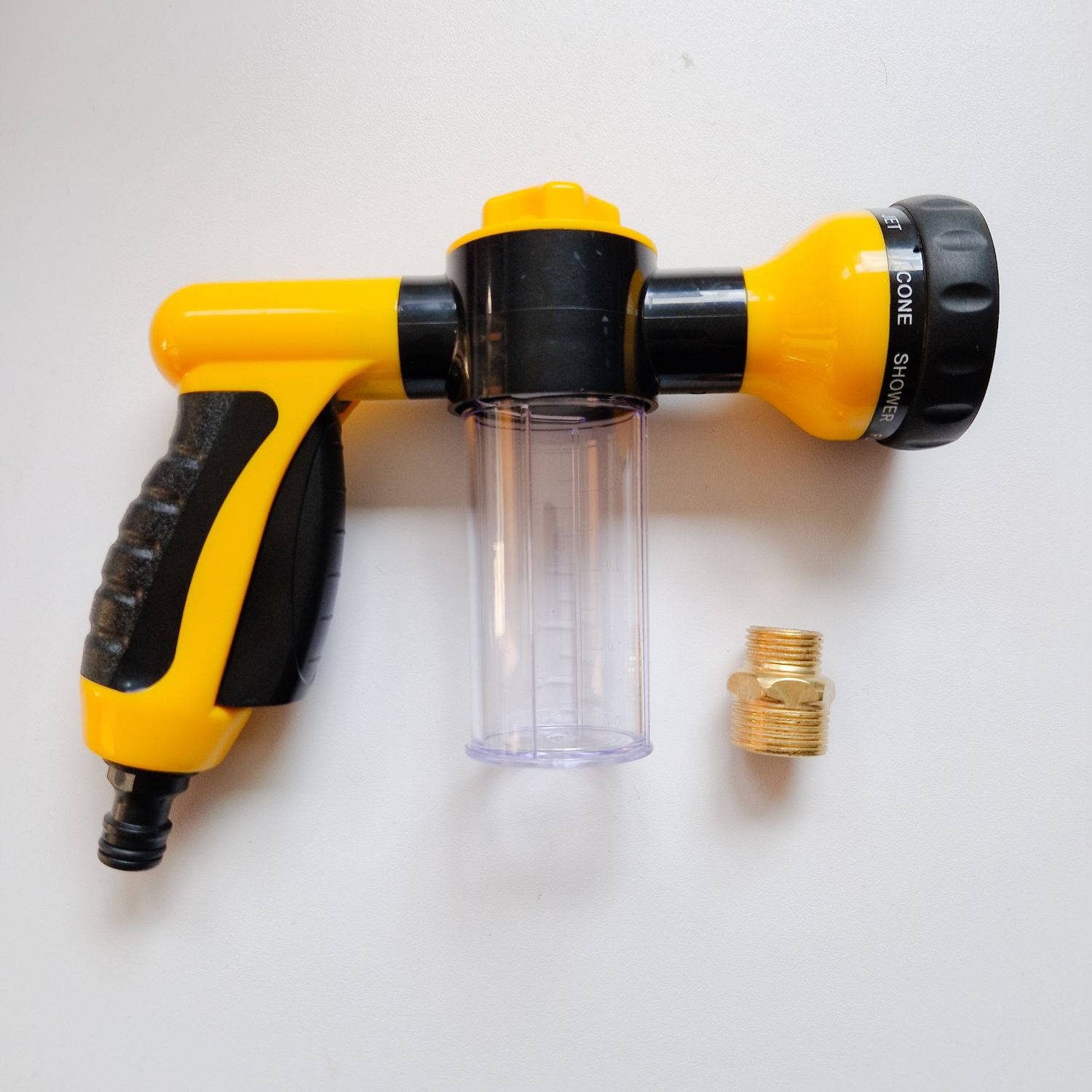 Shampoo Sprühdüse gelb  Shampoo Sprühdüse gelb