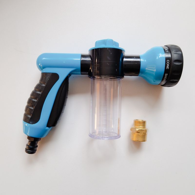 Shampoo Sprühdüse blau