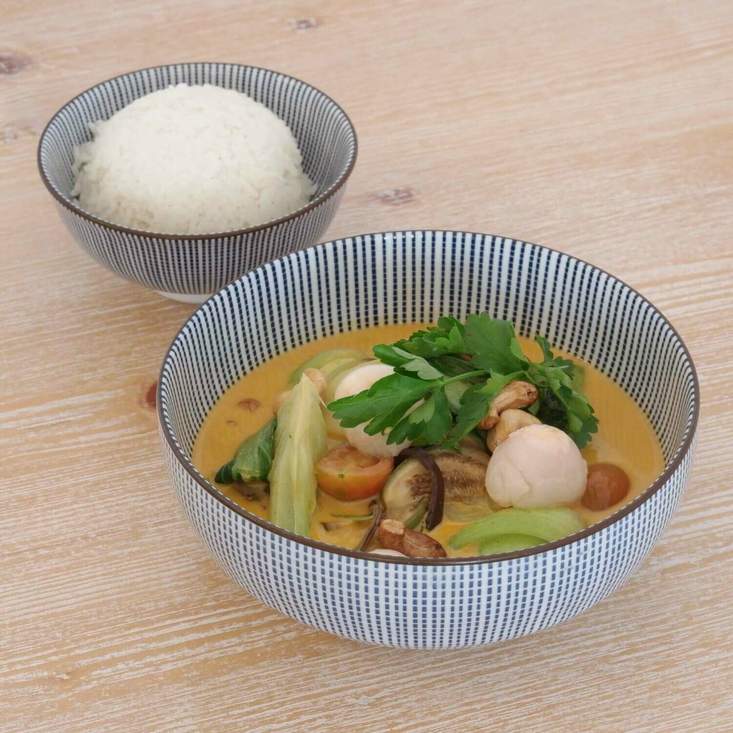 Rotes Thai Curry mit Gewürztofu (vegan) - 18,00 EUR