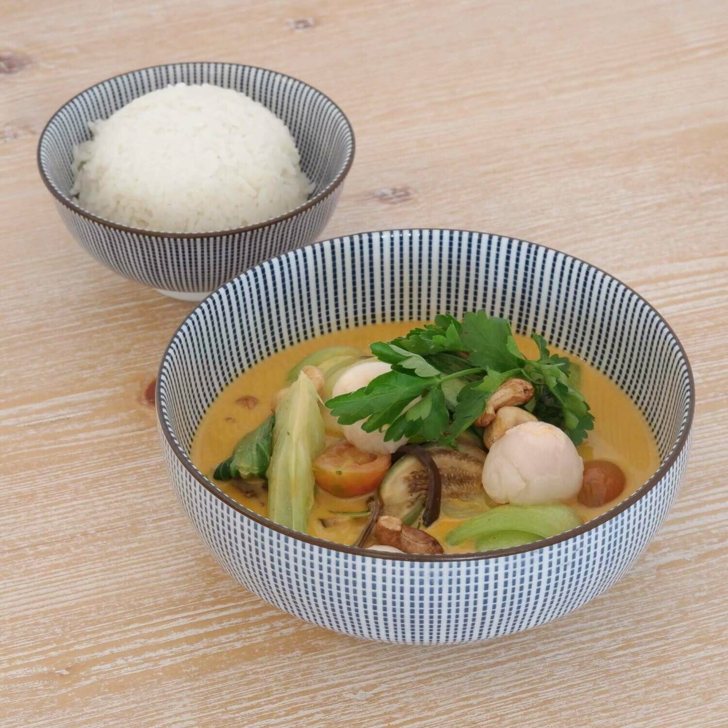 Rotes Thai Curry mit Streifen von der Hähnchenbrust - 19,50 EUR