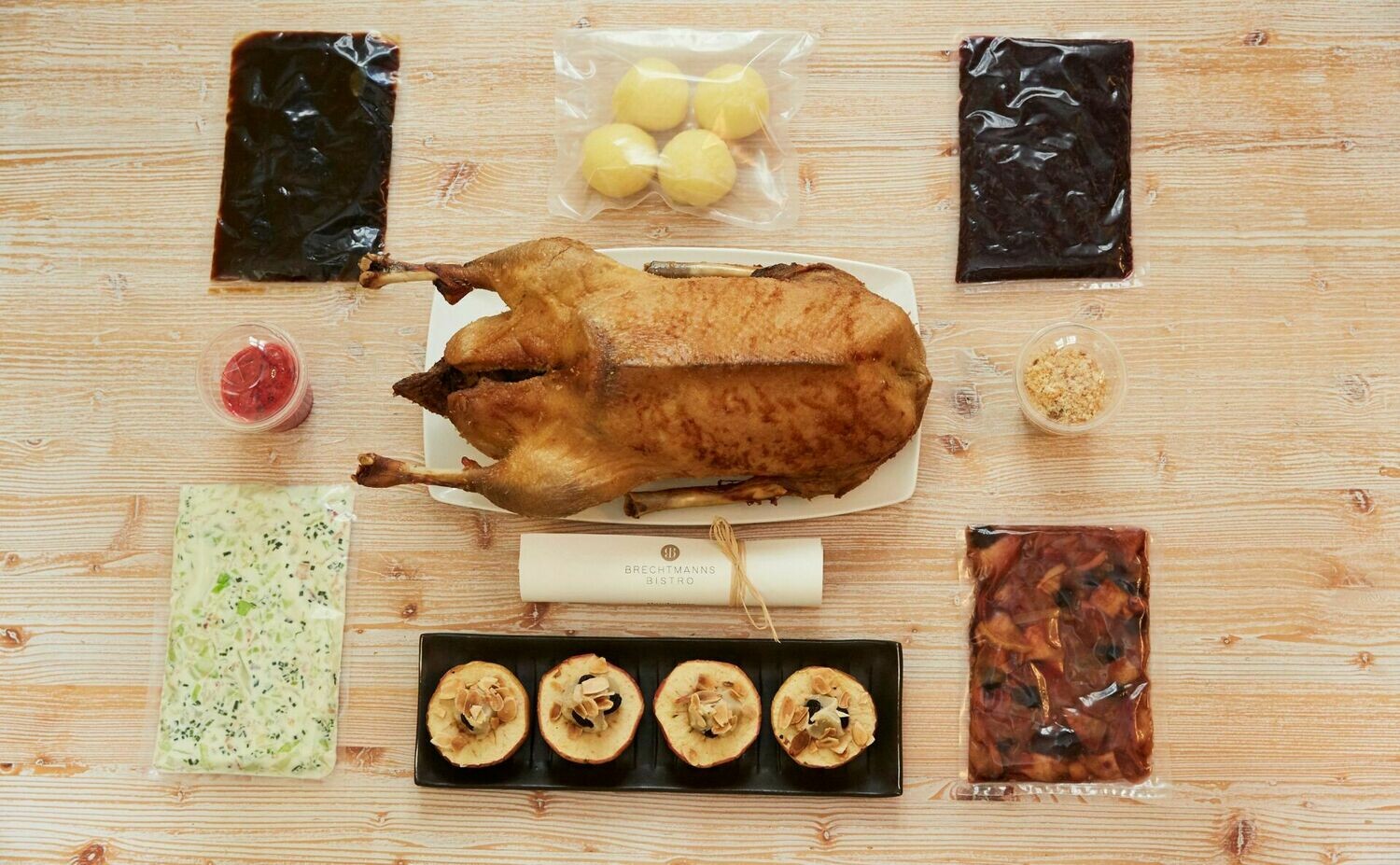Gans  Gans "to go" Paket für 4 Person | 289,- EUR - zur Abholung im Restaurant