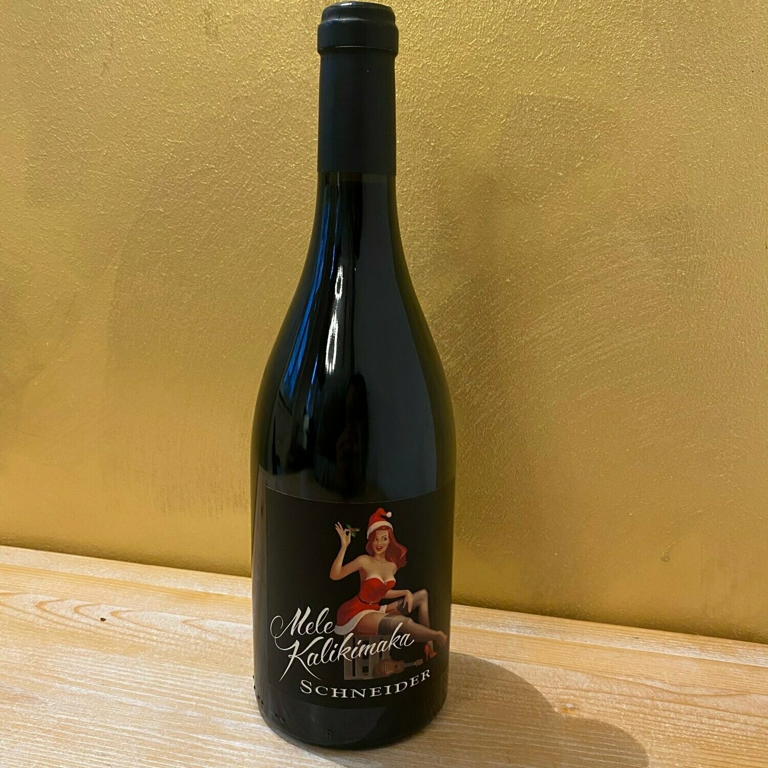 Weihnachtswein "Mele Kalikimaka" Cuvée 2015 vom Weingut Markus Schneider -  Pfalz