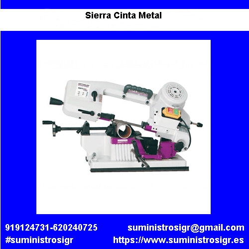 Sierra Cinta Metal S 100 G Maquina Sierra de Cinta Infotool 3300100 Optimum  Quantum