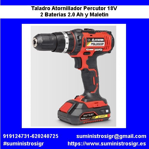PBL 2022 PK Stayer Taladro Atornillador Percutor 18V