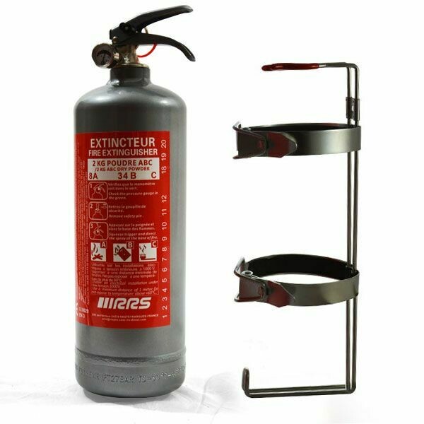 EXTINTOR MANUAL GRIS 2 KG