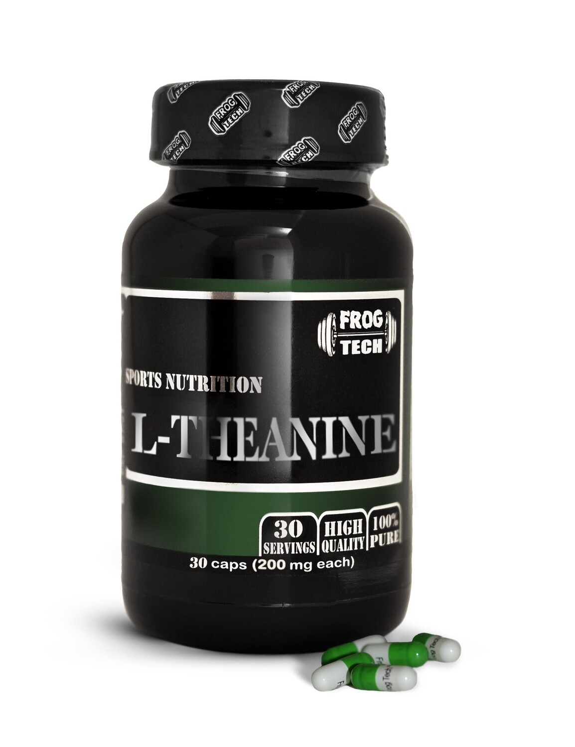 L-Theanine 200mg 30 капсул (Тианин) купить от FROGTECH Green Line