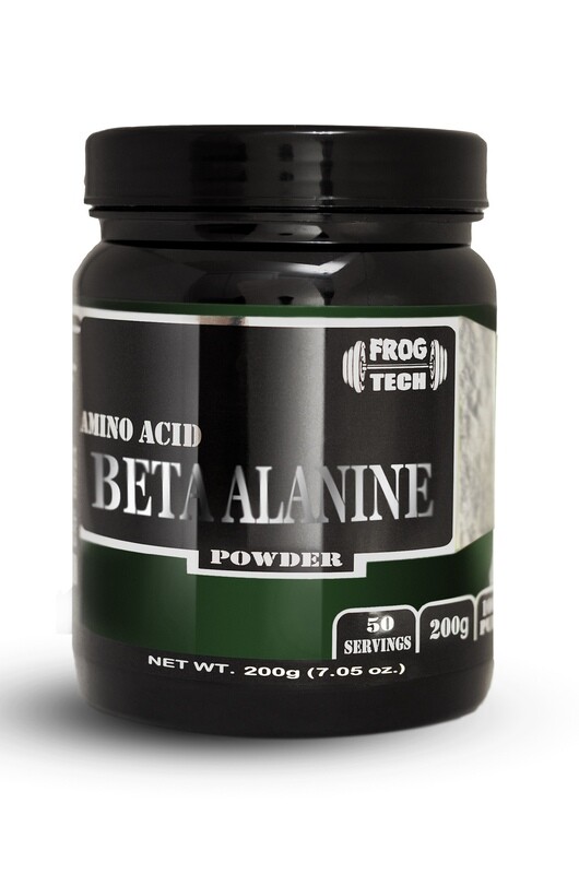 Бета-аланин 200 гр купить от frogtech (Beta-alanine) 50 порций