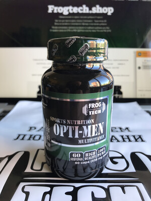 Opti-men (Опти мен) - мужские комплексные витамины на месяц 60таб. купить от FROGTECH Green Line