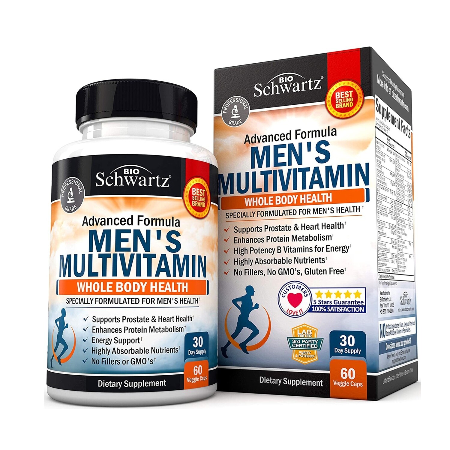 Men's Multivitamin (мужские мультивитамины) - 60 Капсул от BioSchwartz (Био Шварц)