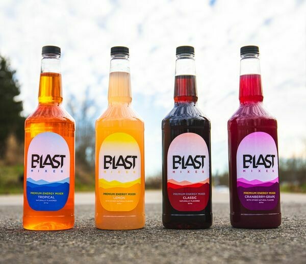 4 Pack Variety Blast Energy Mixer