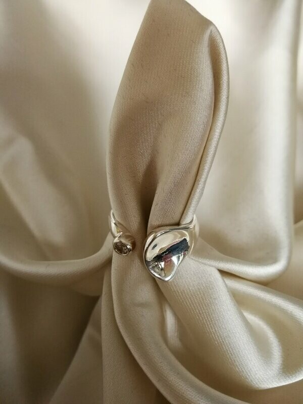 ANILLO DE PLATA 925 AJUSTABLE