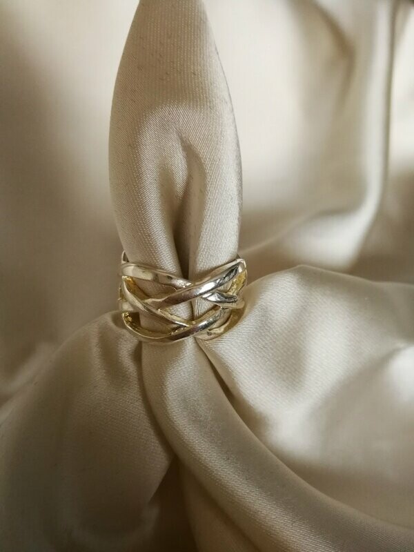 ANILLO PLATA 925 TRENZADO