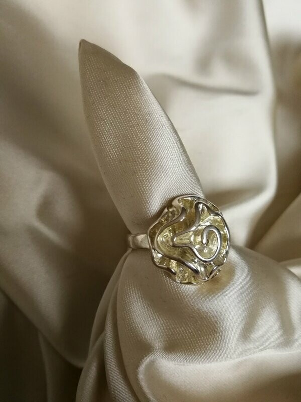 ANILLO PLATA 925 FLOR