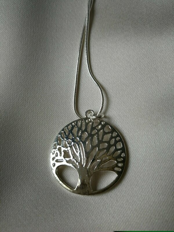 COLGANTE DEL ARBOL DE LA VIDA ,Plata 925