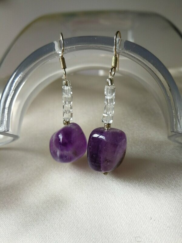 PENDIENTES DE AMATISTA