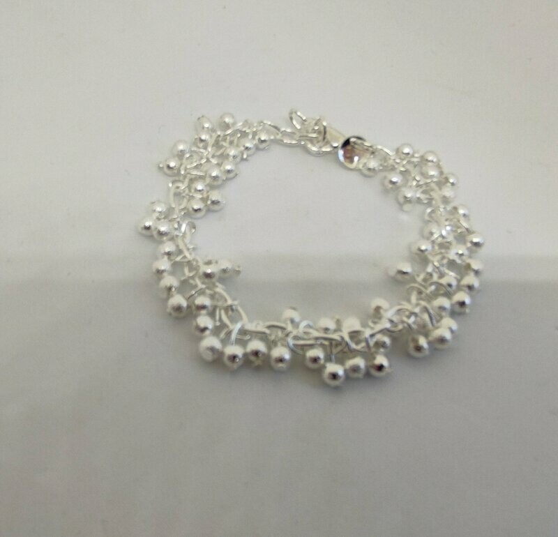 PULSERA Y TOBILLERA MIL BOLITAS.