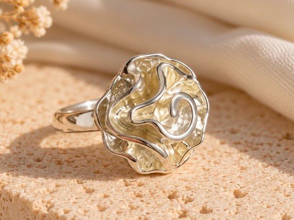 ANILLO PLATA 925 FLOR